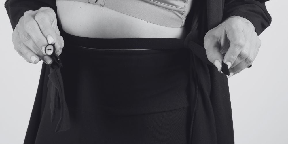 How to get dressed with surgical drains