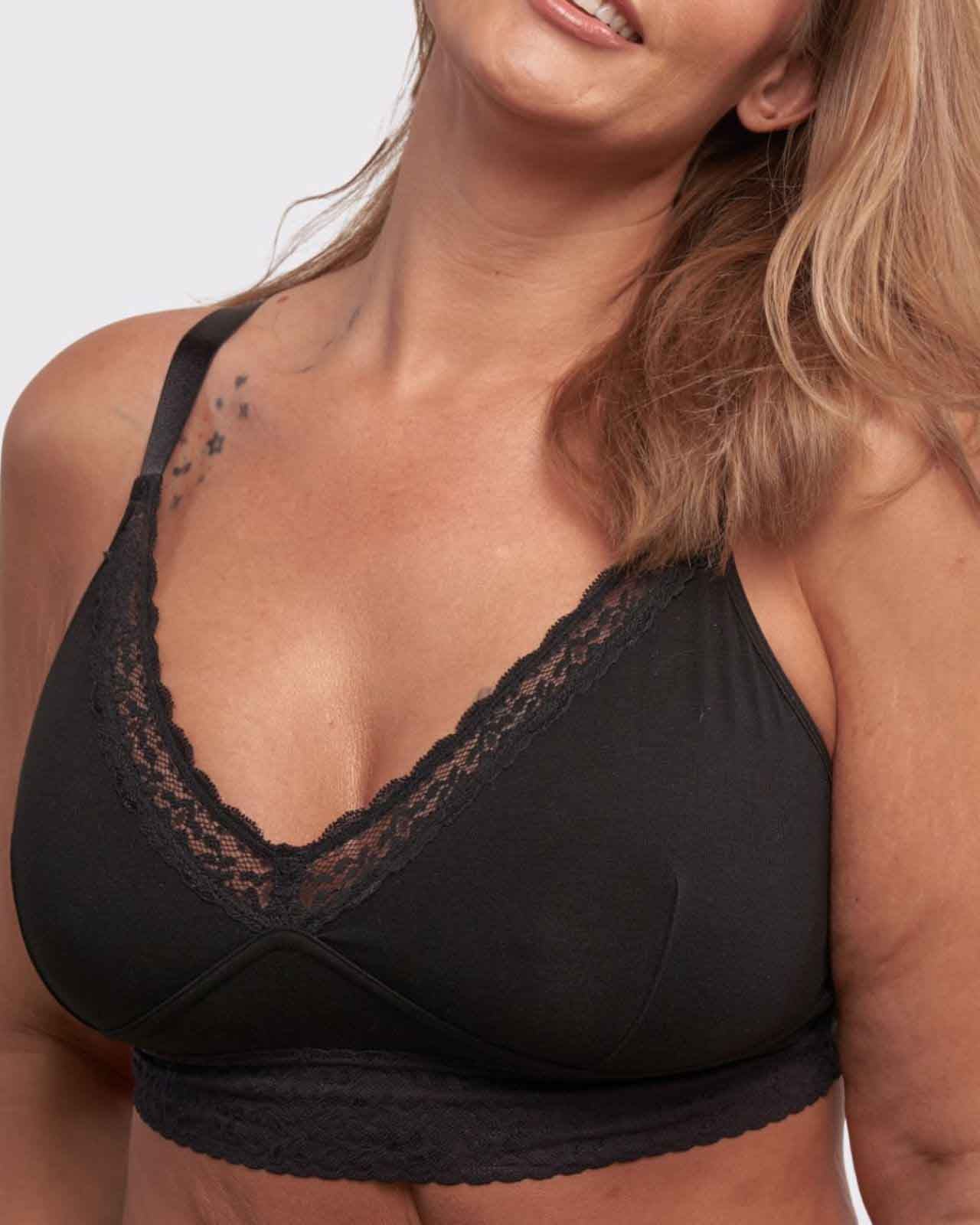 Marlon Embroidered Soft Cup Bra - Suzanne Charles