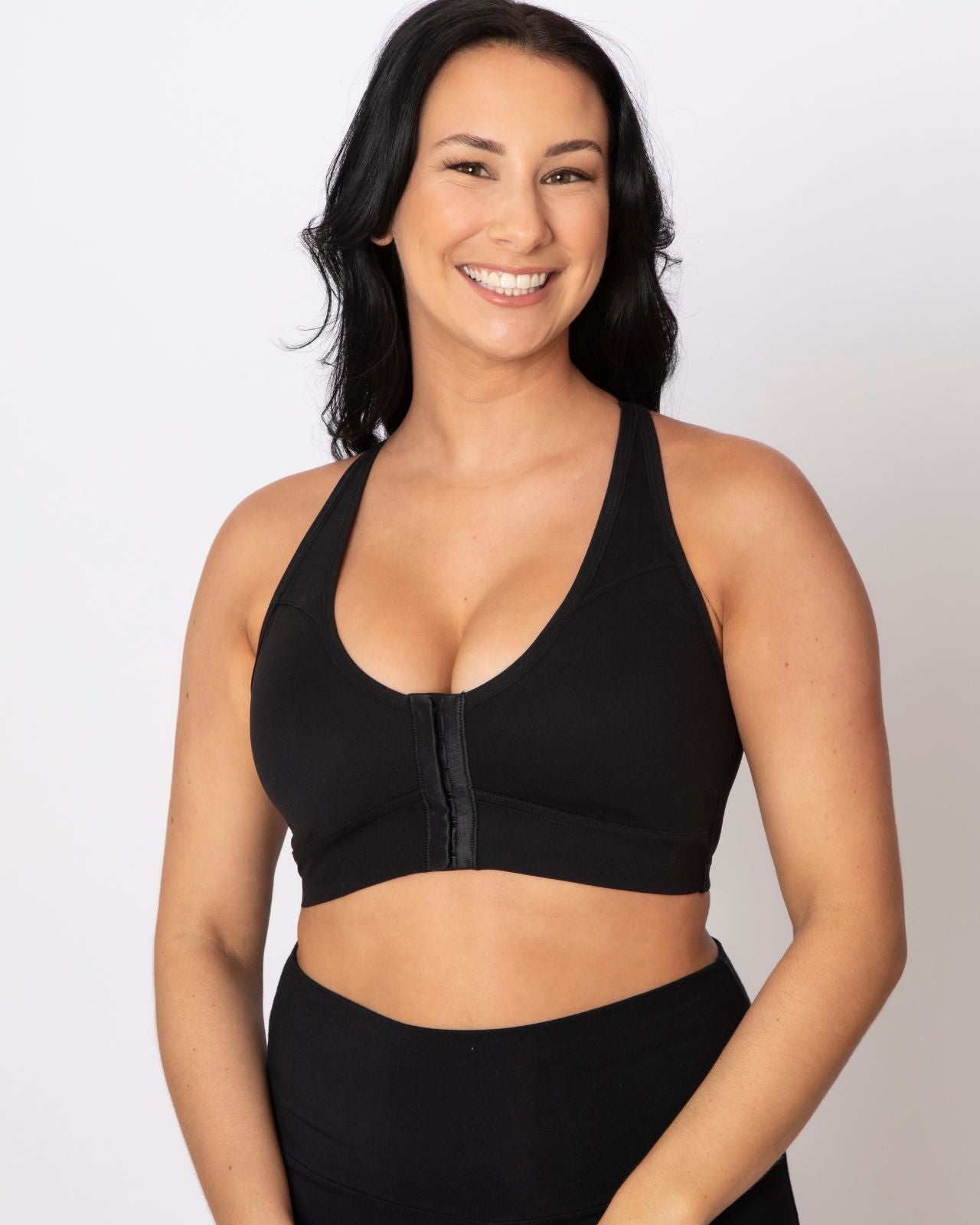 Classic Bra with Inner Pockets and front zip, BNRZ
