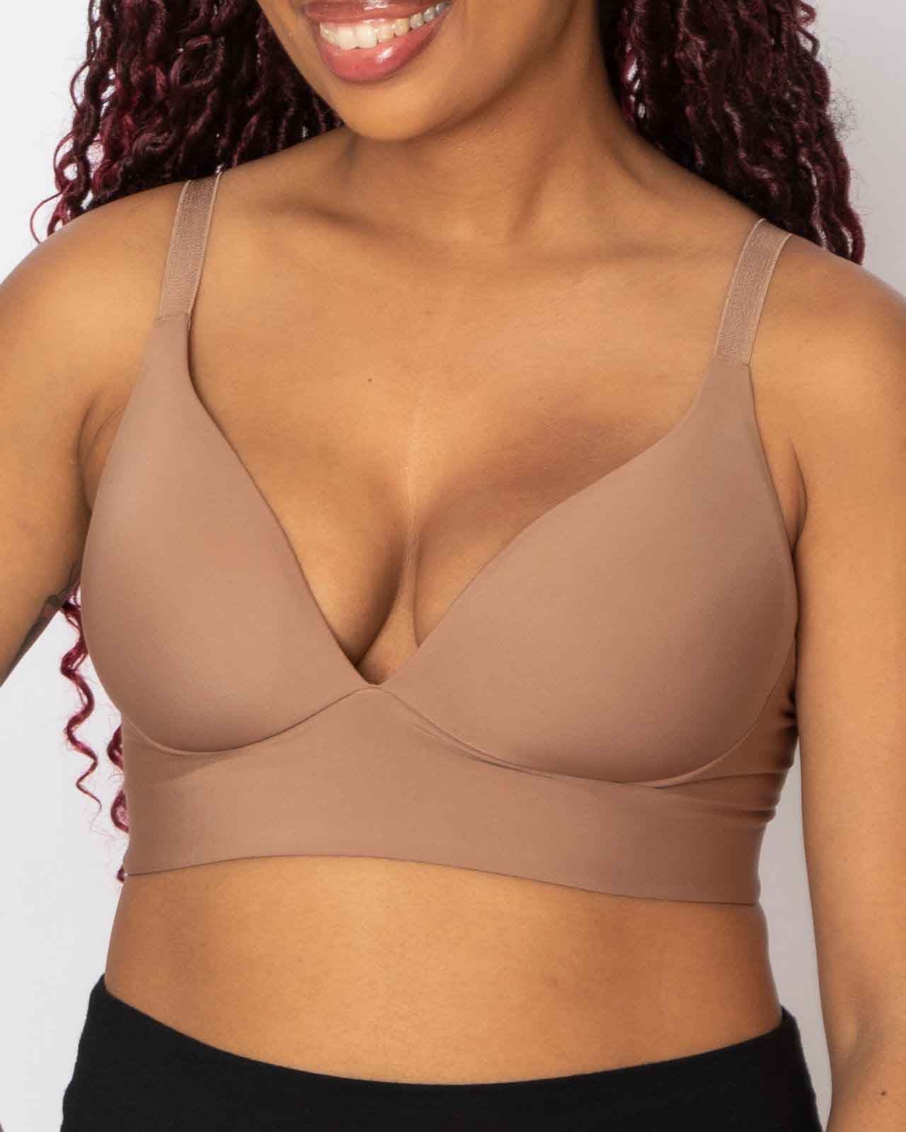The Trish Molded Cup Plunge Bra