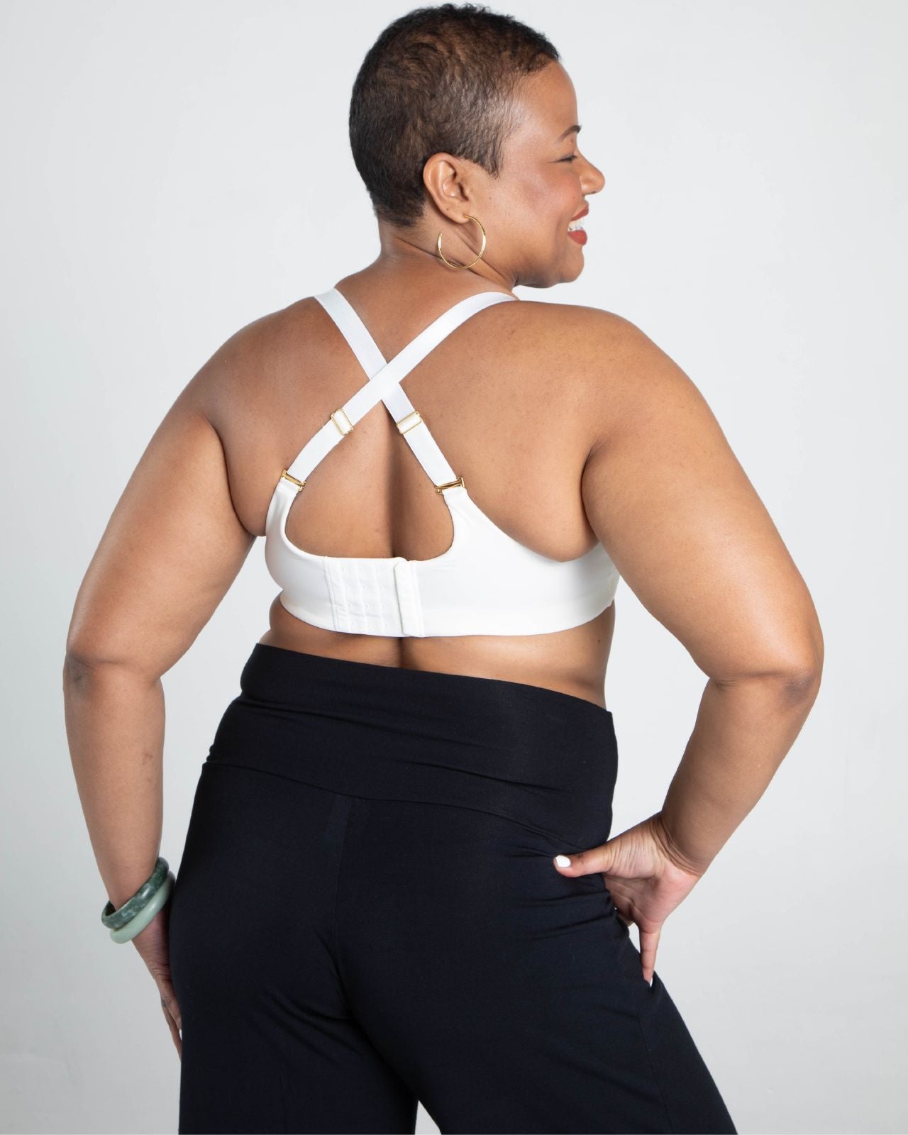 Carrie Pocketed Lace Molded Cup Bra | AnaOno