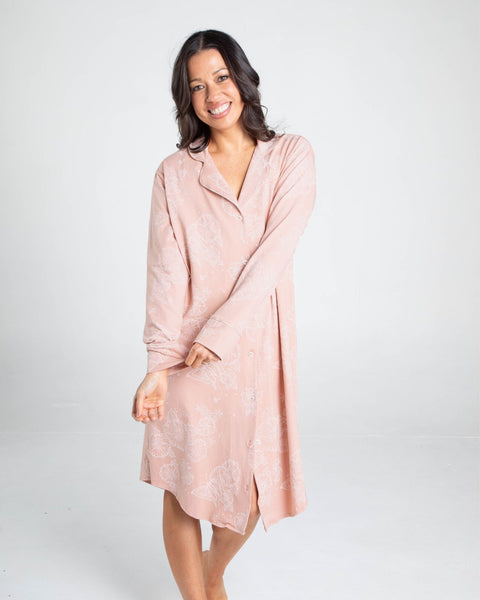 Blossom Pj Shirtdress