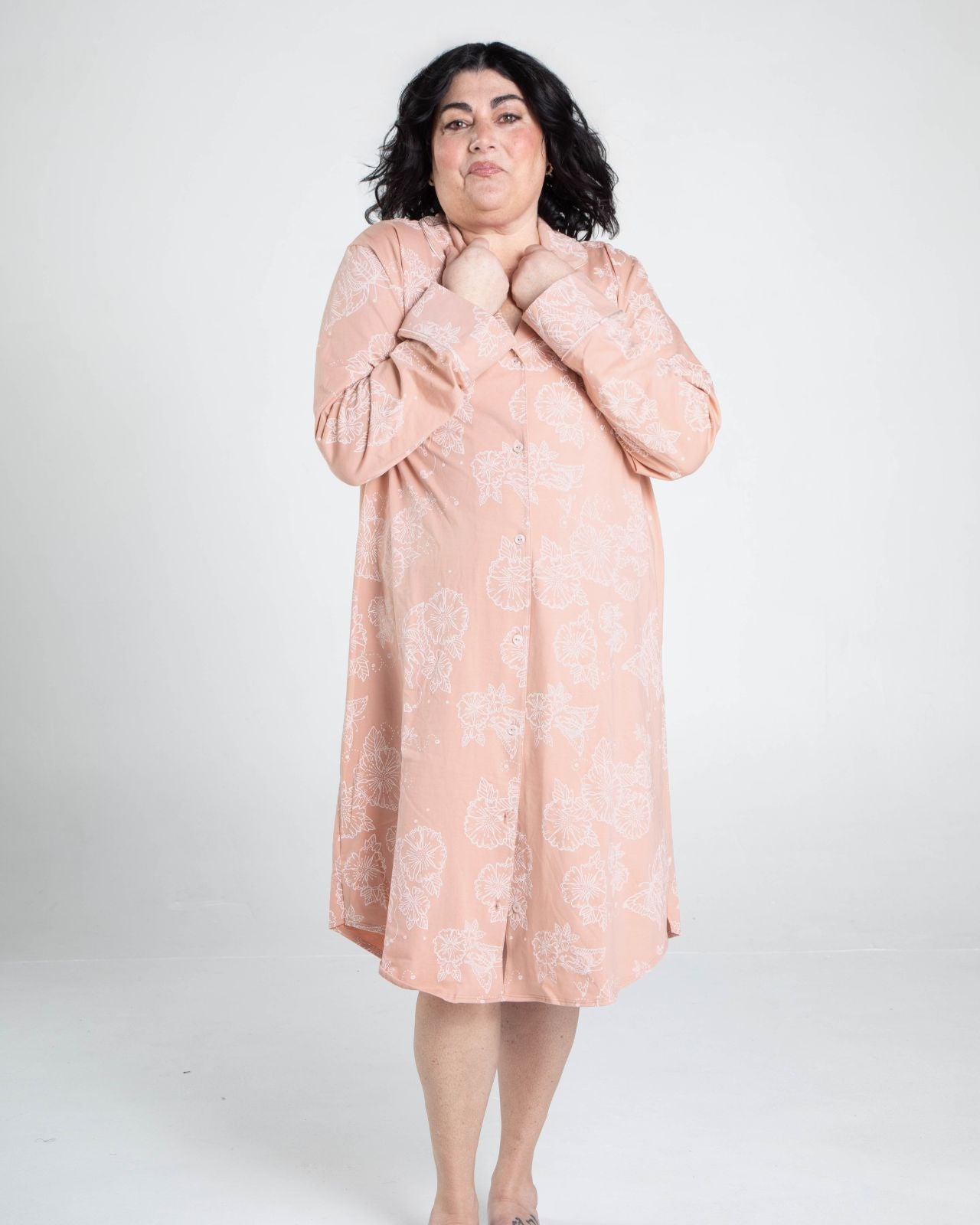 Blossom Pj Shirtdress Blossom Pj Shirtdress