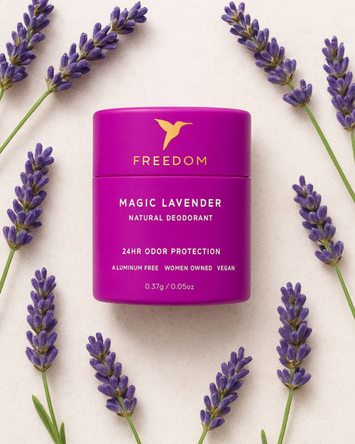 Lavender & mini freedom deodorant for on the go use