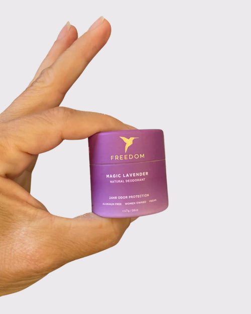 Lavender & mini freedom deodorant for on the go use 