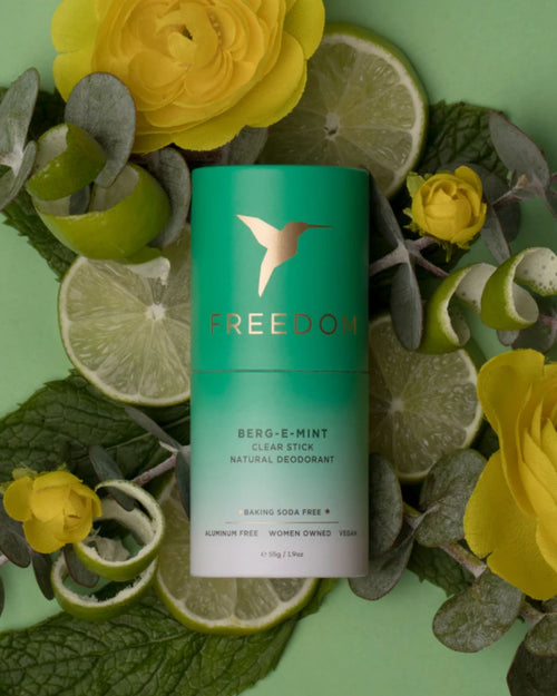 Mint & clear natural deodorant stick