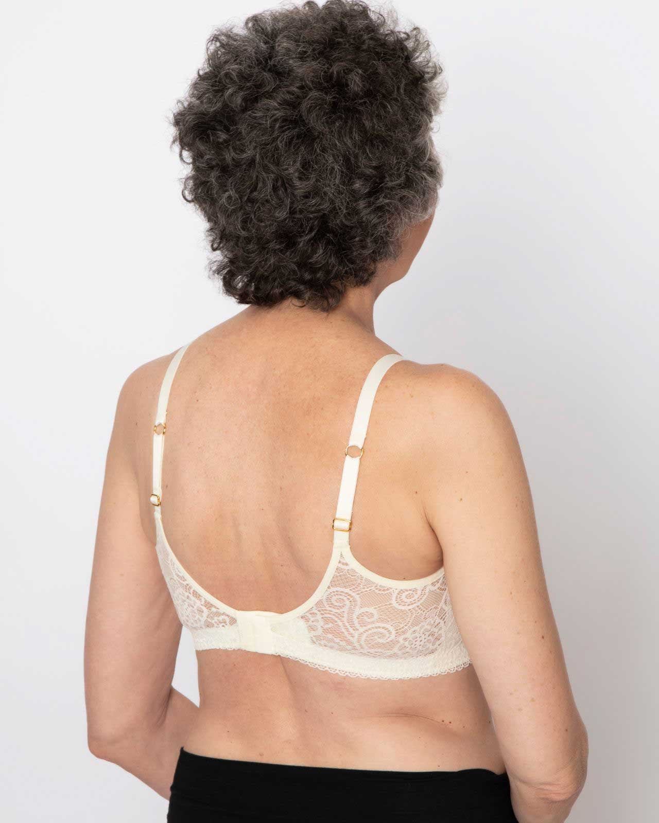 Buy A-E White Recycled Lace Full Cup Comfort Bra 40C | Bras | Tu