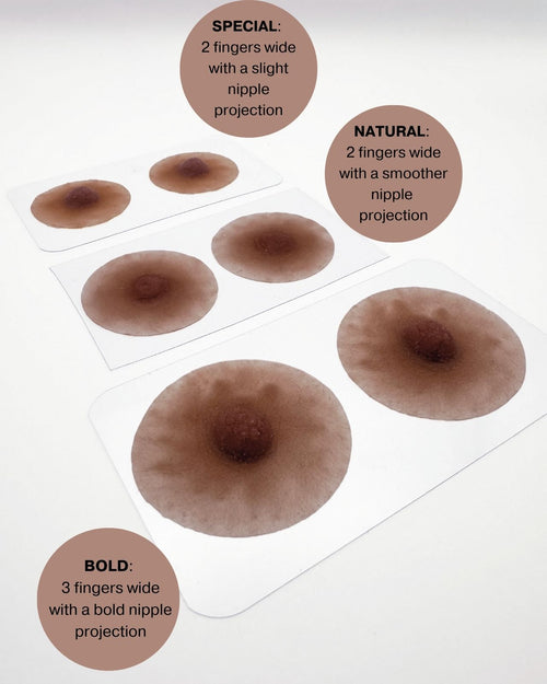 Brown & pink perfect different size projections