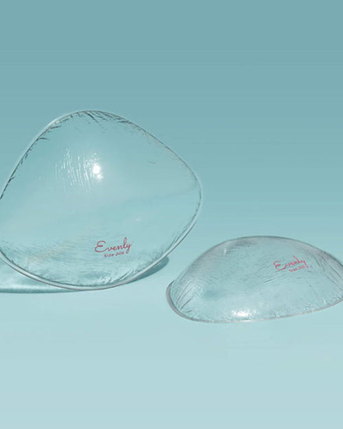 Clear & set of the evenly up to 1-2 cup bra difference breast form inserts