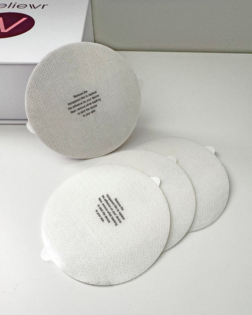 Clear & Relievvr sitcky backing adhesive